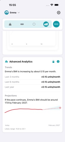 Growth Pro: Baby and Child iPhone screenshot
