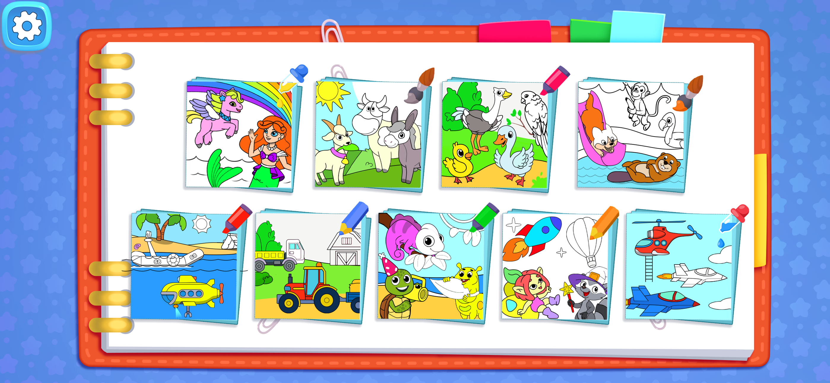 Coloring book: Fun color game screenshot 6