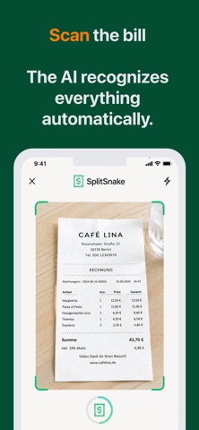 SplitSnake: Bill Splitter Screenshot 2 of 7