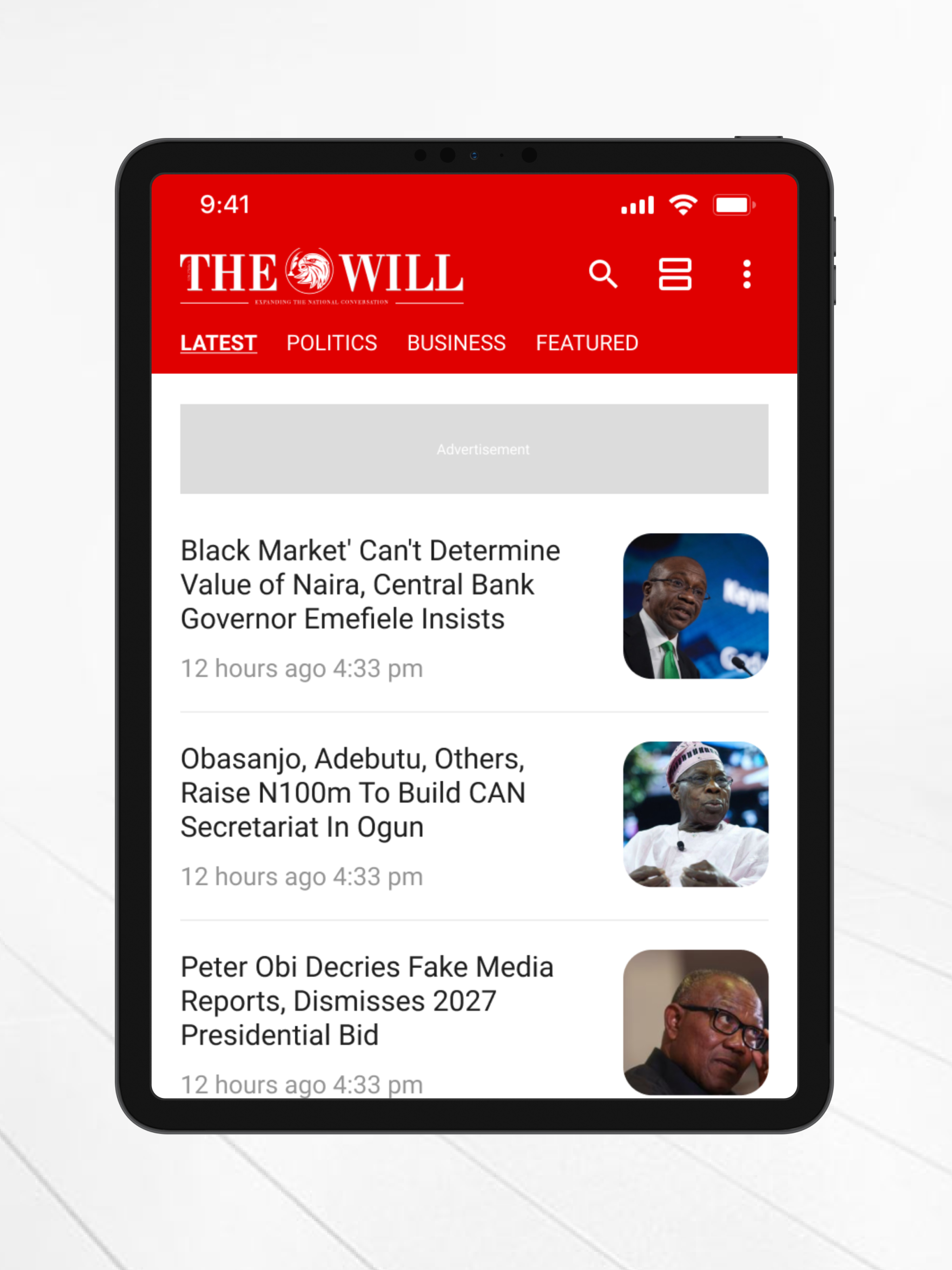 THEWILL News