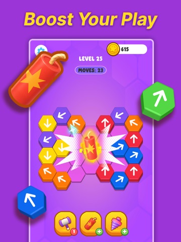 Hex Go Sort Puzzle iPad screenshot