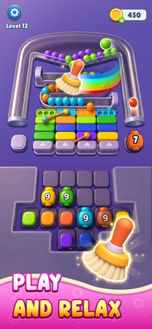Color Beads Drop iPhone screenshot