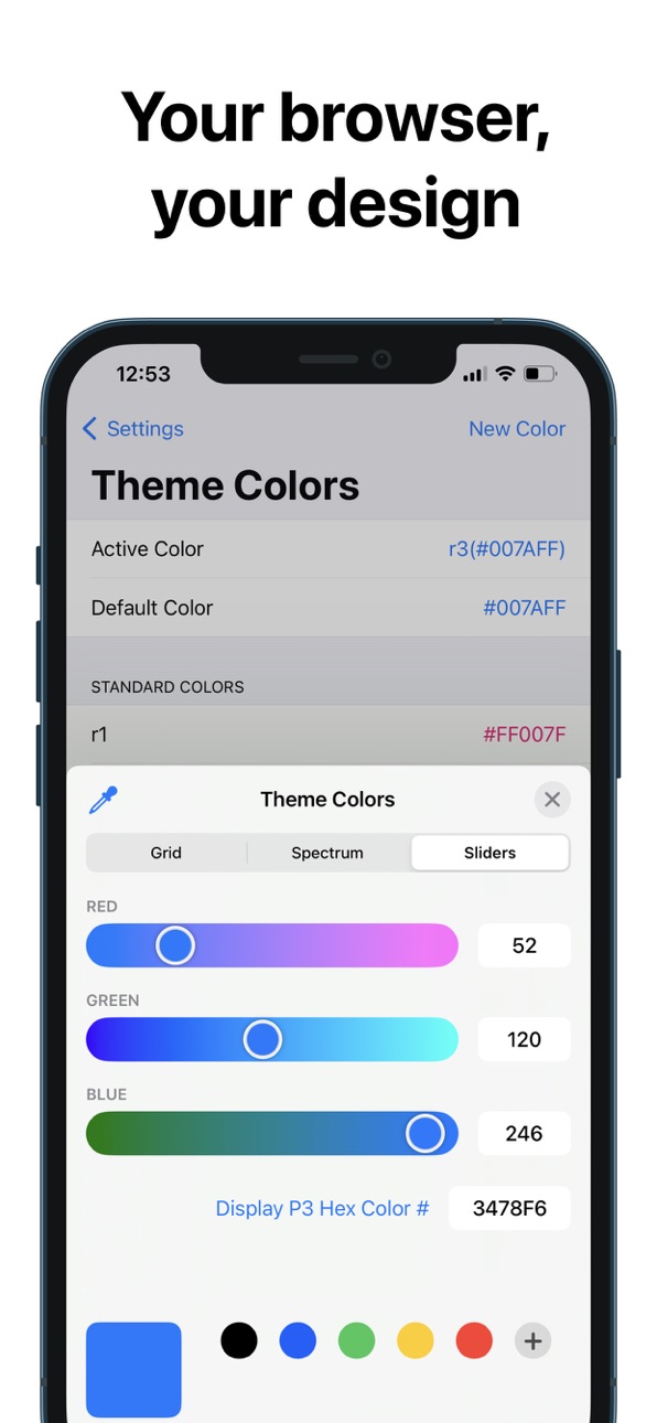 iPhone screenshot