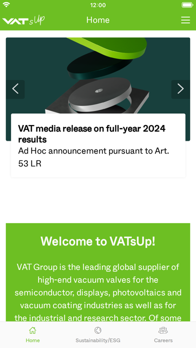 Screenshot 1 of VATsUp App