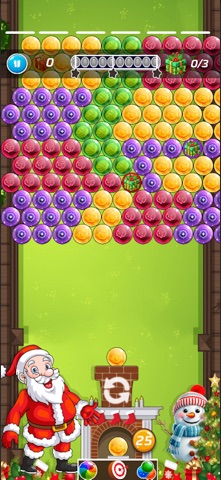 Funx Santa Bubble Shooter Game Screenshot 3 of 3