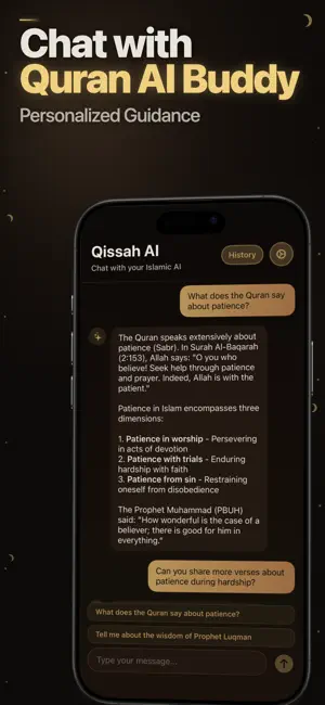 Qissah - Quran Stories & AI screenshot 4