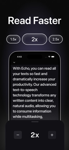 Text to speech - AI Echo Voice Screenshot 4 of 5