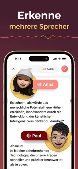 Screenshot von Sprachmemos & Notizen - Breefy auf dem iPhone 2