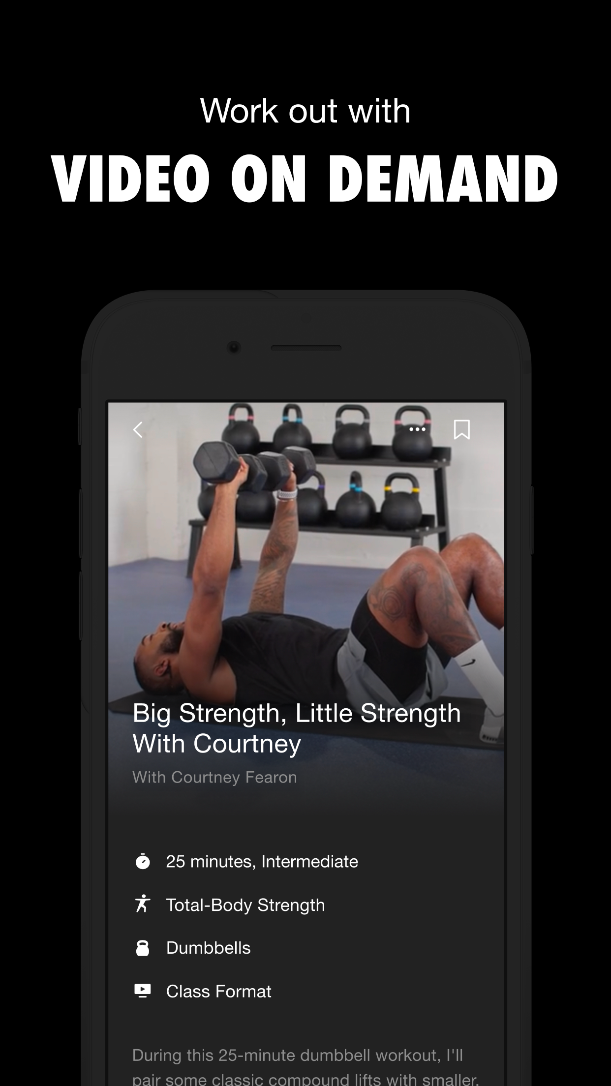 Nike Training Club App Store screenshot