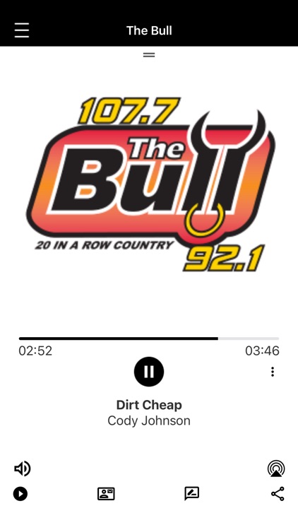 107.7 & 92.1 The Bull