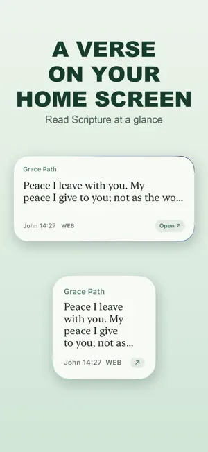 Bible Verse Widget: Grace screenshot 2