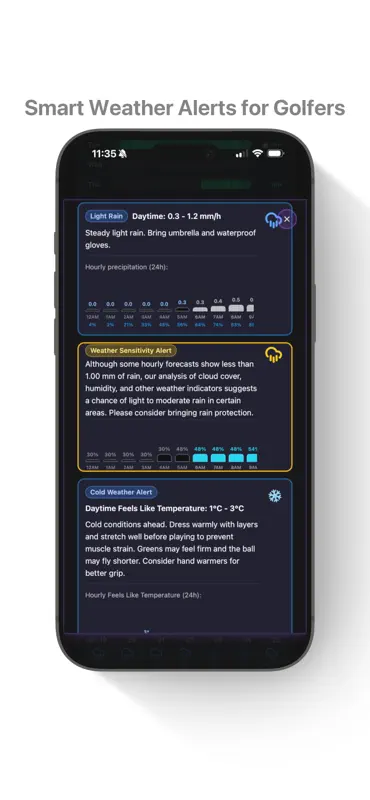 Golf Weather Pro screenshot 6 of 6