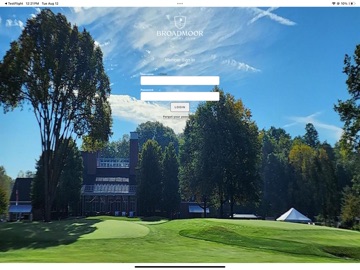 Broadmoor Country Club iPad screenshot