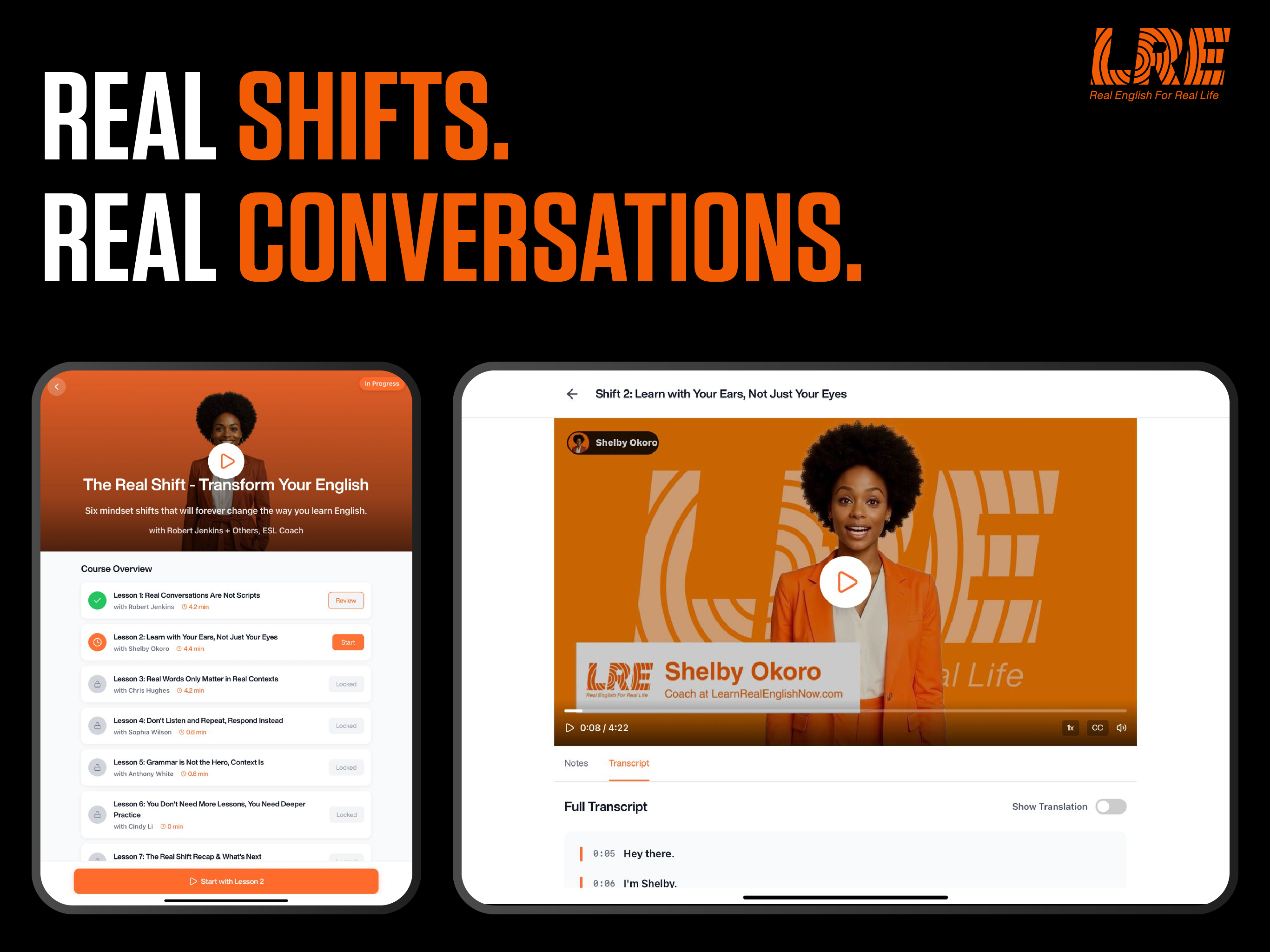 LRE® - Learn Real English