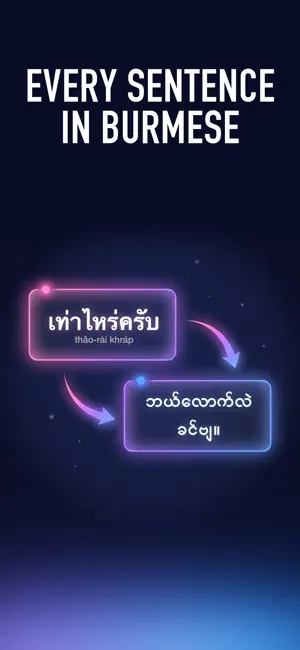 ThaiSpeak: Learn Thai, English screenshot 1