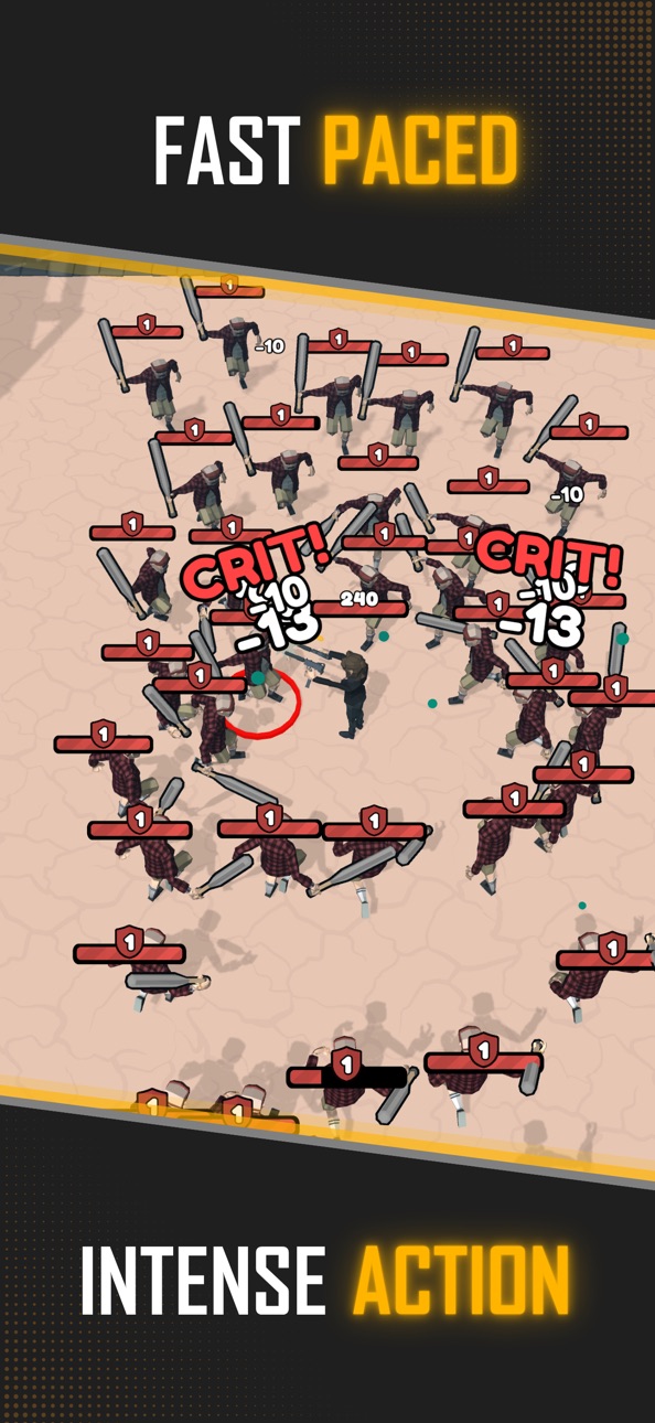 Heat Rush: Hero Shooter iOS Mod IPA screenshot 1 - iOS game interface
