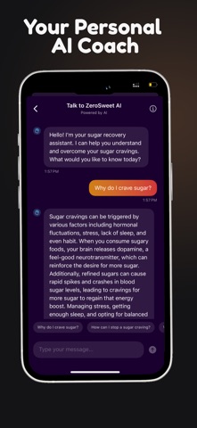 ZeroSweet : Quit Sugar Detox screenshot