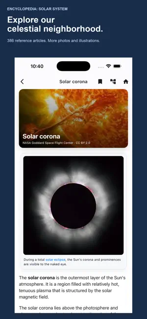 Encyclopedia: Solar System screenshot 1