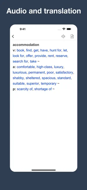 English Collocation Sentence screenshot 4