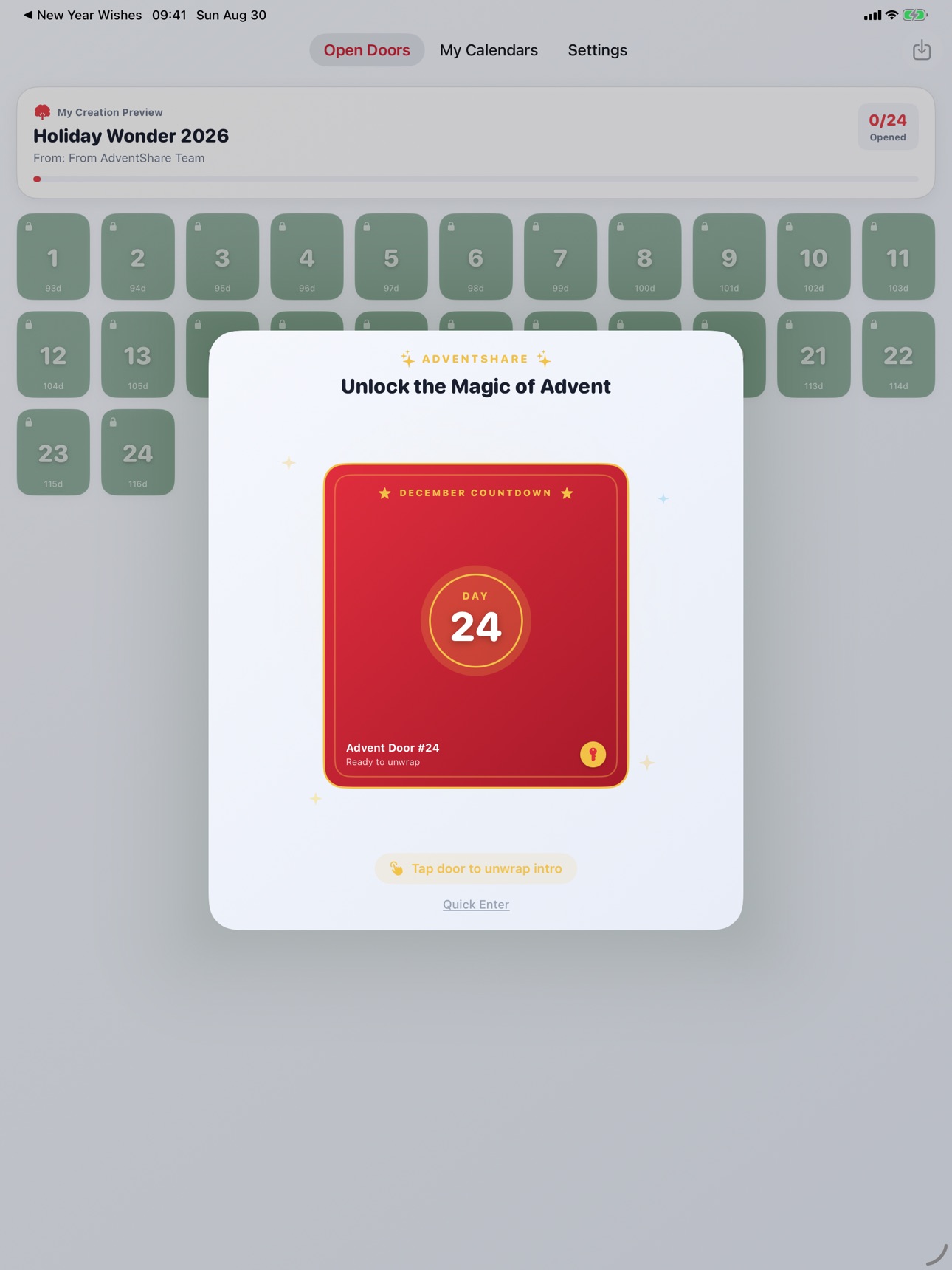 Screenshot 4 of Advent Calendar You Make