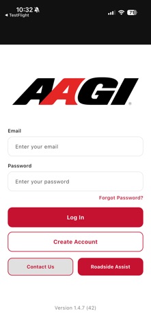 AAGI Mobile app screenshot