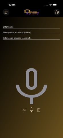 Omega Radio iPhone screenshot