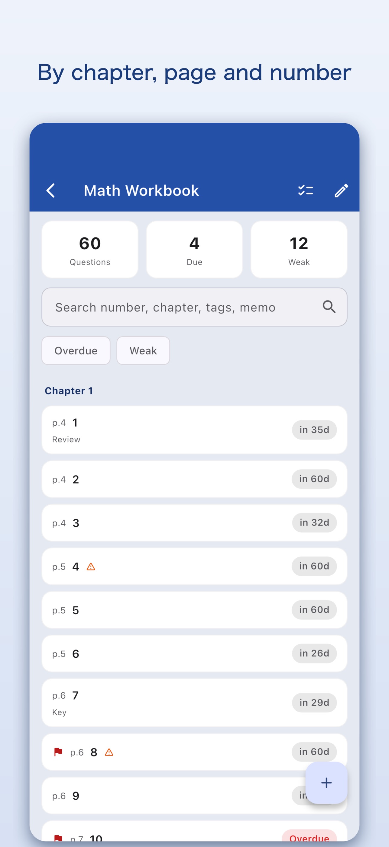 Screenshot 3 of Souki Recall - Workbook Review