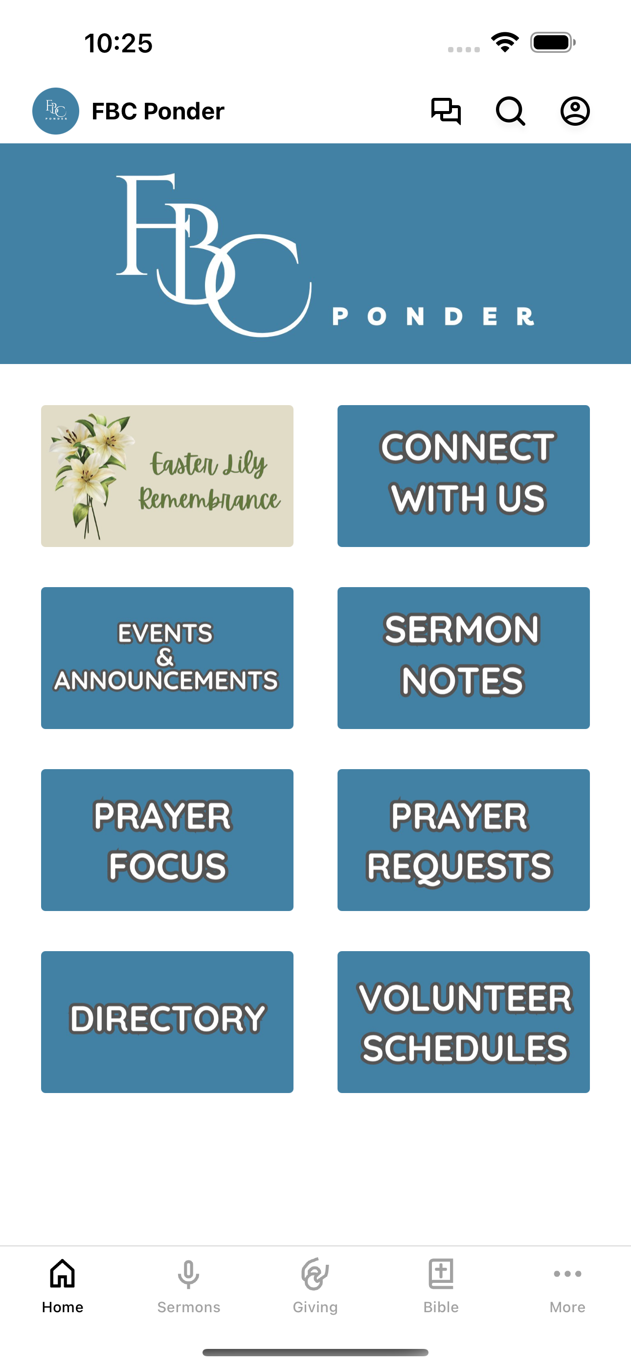 First Baptist Church Ponder