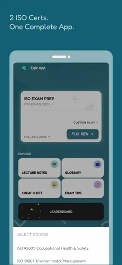 EHS Integrated Exam Prep (+AI) iPhone Screenshot 2