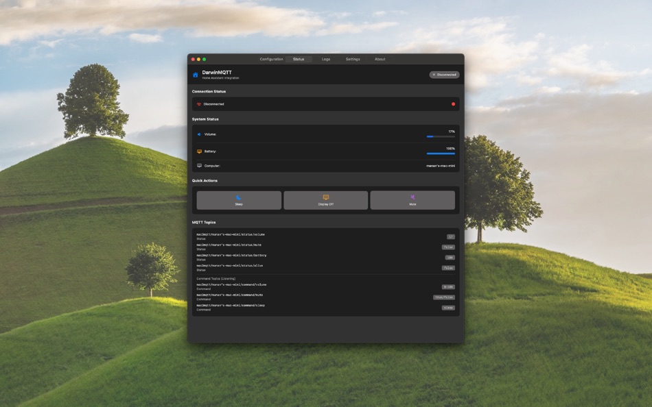 #3. DarwinMQTT (macOS) بواسطة: Kryton Labs LLC