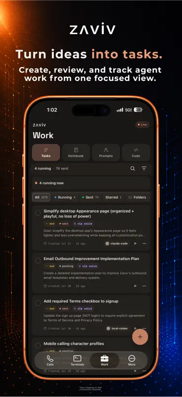 Zaviv – AI Coding Agents screenshot 4 of 10