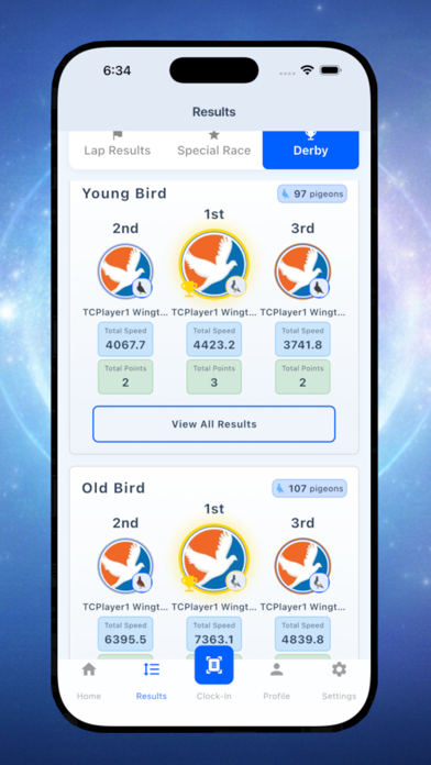 Wing Tracker screenshot