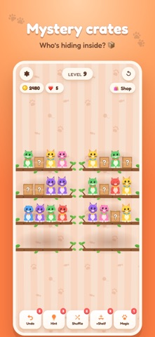 Cat Sort Puzzle Screenshot 6 of 10
