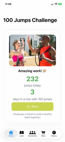 100 Jumps a Day Challenge Screenshot 2 of 4