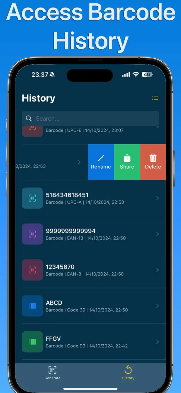 Screenshot #3 pour Créateur de Codes-barres