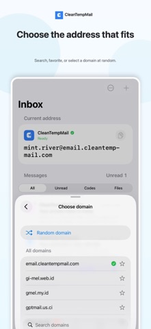 CleanTempMail Screenshot 1 of 5
