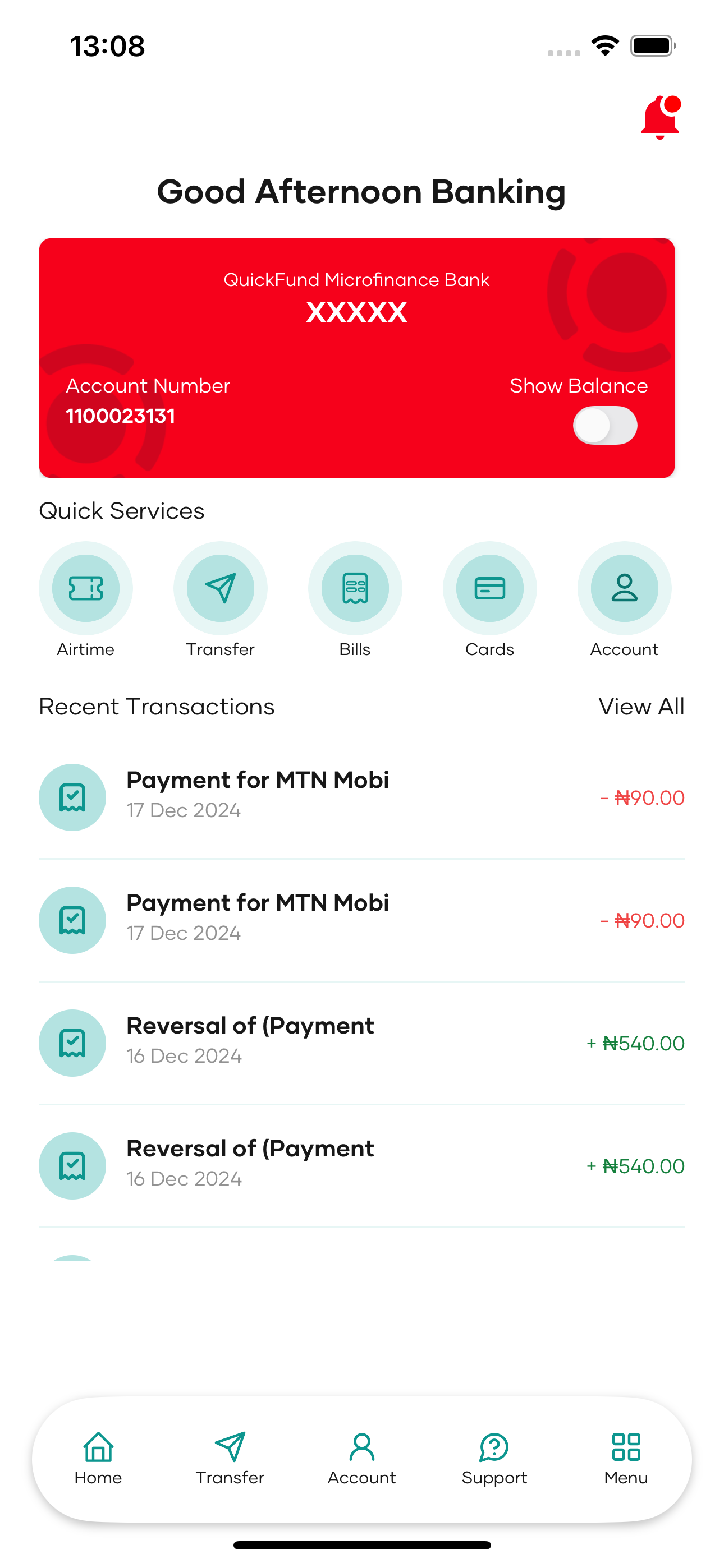 Quickfund MFB Mobile screenshot 6