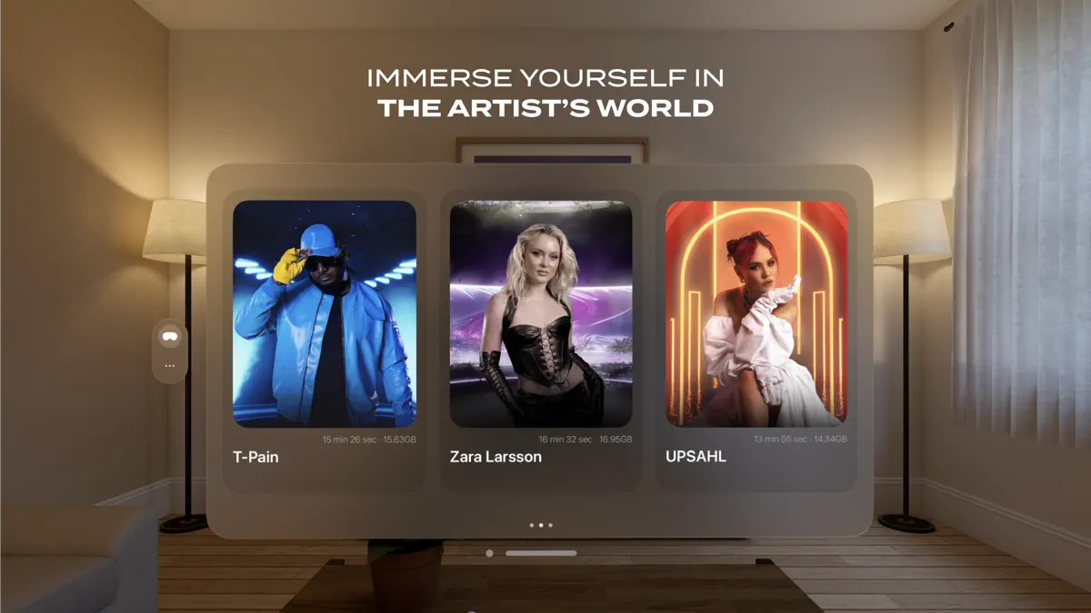 AmazeVR Concerts: Immersive 3D screenshot 2