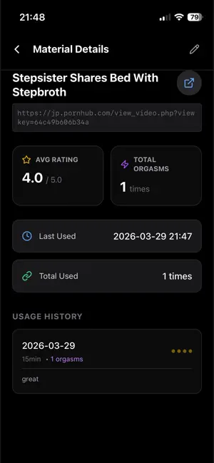 My Intimacy Tracker screenshot 4