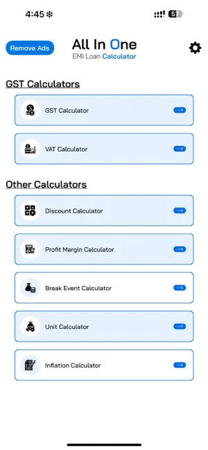 All in One EMI Calculator screenshot 4
