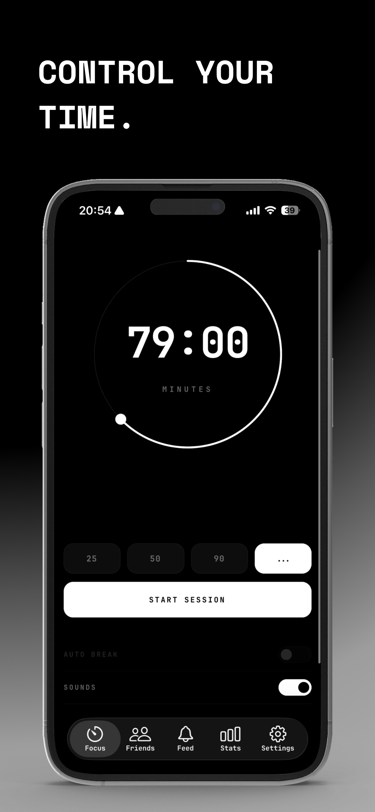 CTRL Focus: Deep Work Timer