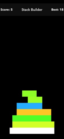 Sky Stack Builder Game screenshot