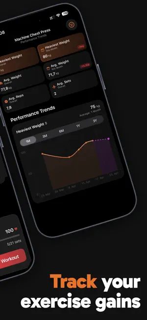 Workout Tracker - FitData screenshot 2