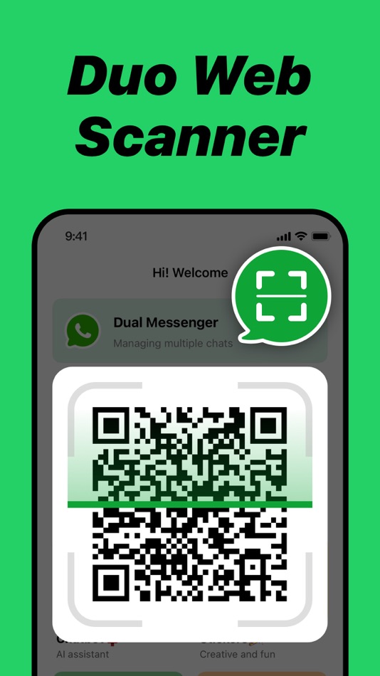 #5. Dual Messenger: Web Chat Clone (iOS) 由: Hunan Zhongxiao Weipuhui Finance Management Consulting Co., Ltd.