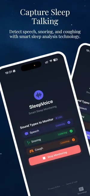Sleep Recording screenshot 1