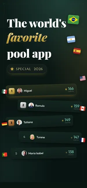Bolao: Soccer Pick'em 2026 screenshot 1