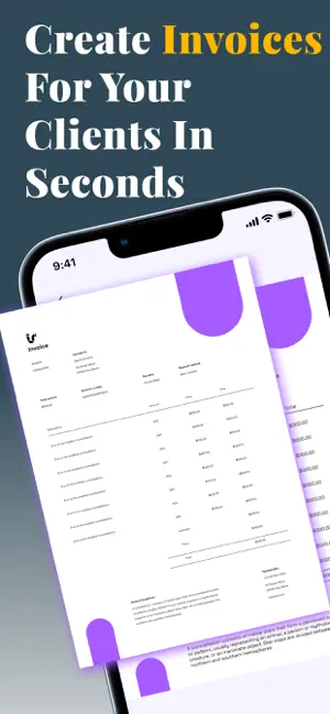 Invoice Maker - PDF & Billing screenshot 1