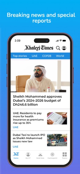 Khaleej Times: UAE, World Newsのおすすめ画像1