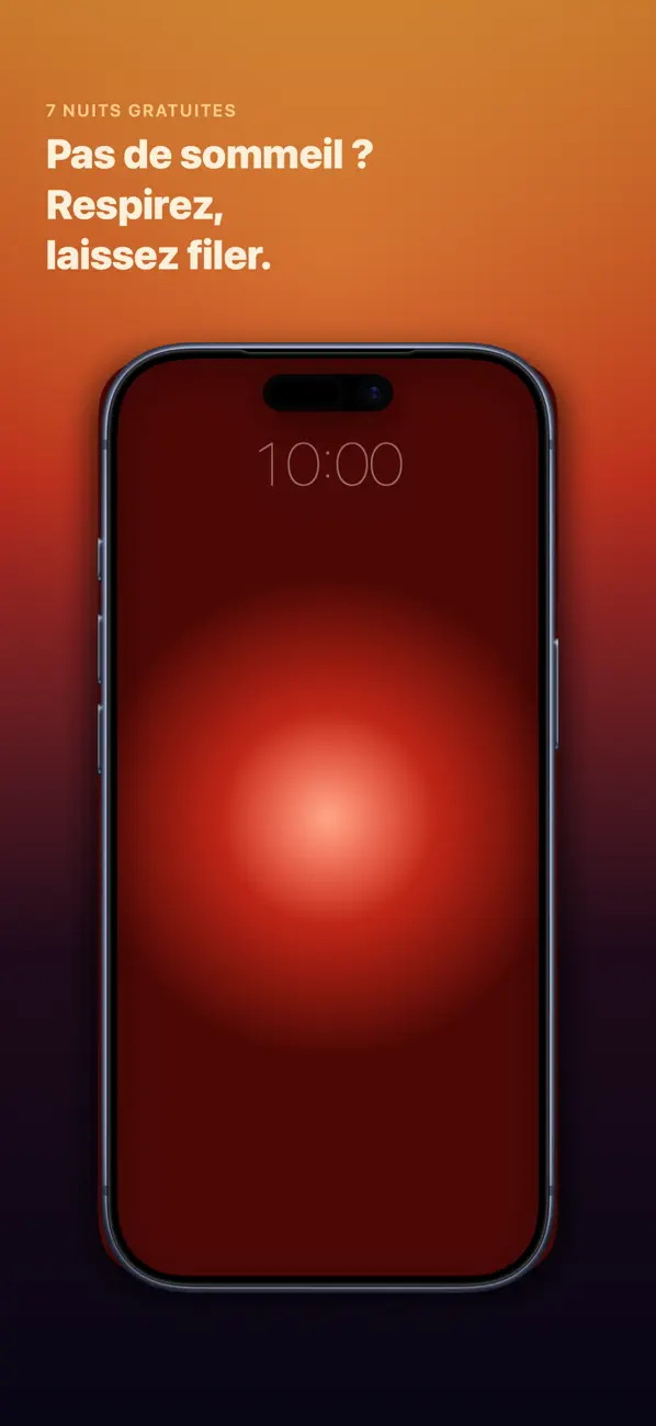 Screenshot #1 pour Wind Down — Respire & Dors
