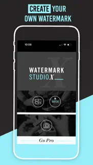 watermark: watermark maker x iphone screenshot 1